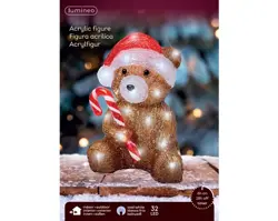 Lumineo LED dier acryl steady buiten 4ass - afbeelding 2