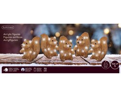 Lumineo LED eekhoorn acryl steady buiten - afbeelding 2