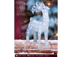 Lumineo LED hert acryl deer flashing effect buiten L.23cm x W.52cm x H.71cm - afbeelding 2