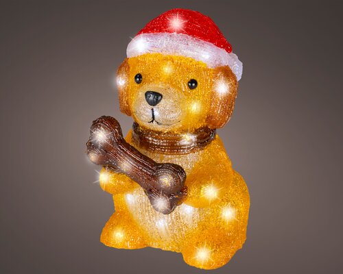 Lumineo LED hond acryl steady buiten - afbeelding 1