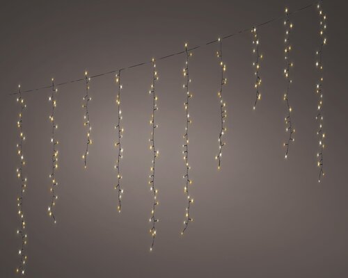 Lumineo LED icicle compact 8 functie twinkel effect buiten - afbeelding 1
