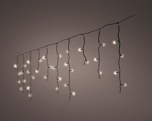 Lumineo LED icicle lights flashing effect buiten - afbeelding 1