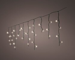 Lumineo LED icicle lights flashing effect buiten - afbeelding 1