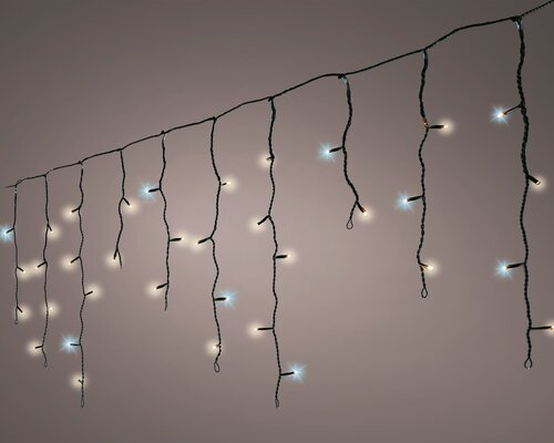 Lumineo LED icicle lights flashing effect buiten - afbeelding 1