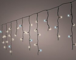 Lumineo LED icicle lights flashing effect buiten - afbeelding 1