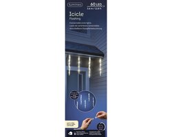 Lumineo LED icicle lights flashing effect buiten - afbeelding 2