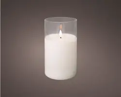 Lumineo LED kaars glas BO binnen - afbeelding 1