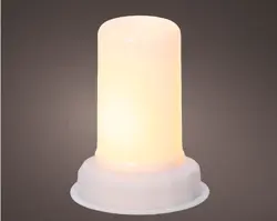 Lumineo LED kaars plastic fire flame effect binnen - afbeelding 1