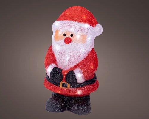 Lumineo LED kerstman acryl steady buiten - afbeelding 1