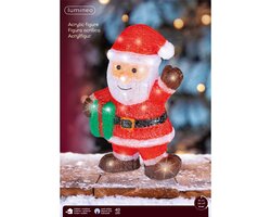 Lumineo LED kerstman acryl steady buiten - afbeelding 5