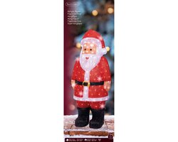 Lumineo LED kerstman acryl steady buiten L.37cm x W.47cm x H.108cm - afbeelding 2