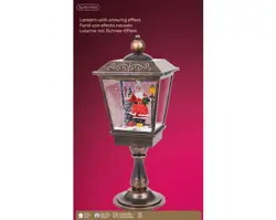 Lumineo Led lantaarn l27b27h70cm-33l goud/koelwit - afbeelding 2