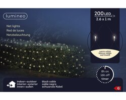 Lumineo LED net lights steady buiten - afbeelding 2