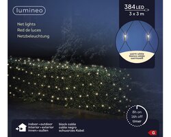 Lumineo LED net lights steady buiten - afbeelding 2