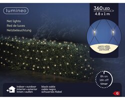 Lumineo LED net lights steady buiten - afbeelding 2