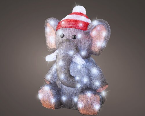 Lumineo LED olifant acryl steady buiten - afbeelding 1