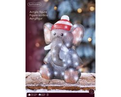 Lumineo LED olifant acryl steady buiten - afbeelding 2