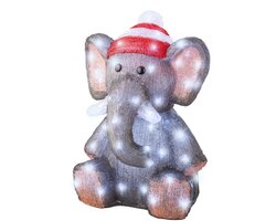 Lumineo LED olifant acryl steady buiten - afbeelding 3