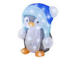 Lumineo LED pinguïn acryl steady buiten - afbeelding 3