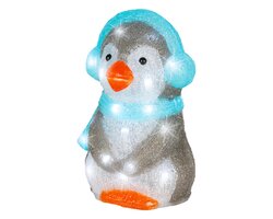 Lumineo LED pinguïn acryl steady buiten - afbeelding 3