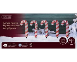 Lumineo LED stake light acryl steady buiten L.4.3cm x W.400cm x H.25.5cm - afbeelding 2