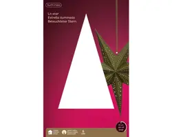 Lumineo LED ster papier steady binnen - afbeelding 2