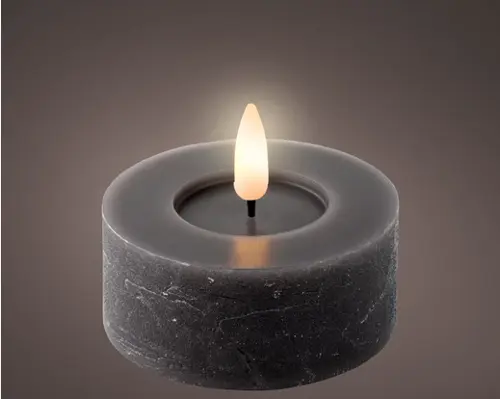 Lumineo LED theelicht wax steady binnen - afbeelding 1