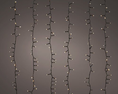 Lumineo LED tree cascade compact sparkle effect buiten - afbeelding 1