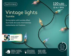 Lumineo LED vintage lights 8 functie twinkel effect buiten - afbeelding 2