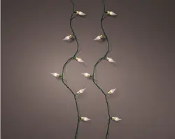 Lumineo Led vintage lights l2390cm groen/warm wit - afbeelding 2
