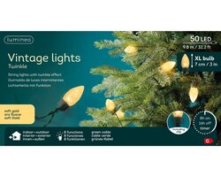 Lumineo LED vintage lights xl 8 functie twinkel effect buiten - afbeelding 2