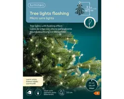 Lumineo Micro bunch flash l210-672l zilver/warm wit - afbeelding 1