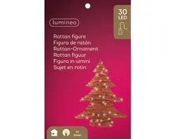 Lumineo Micro LED boom rotan steady binnen - afbeelding 2