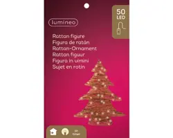 Lumineo Micro LED boom rotan steady binnen - afbeelding 2