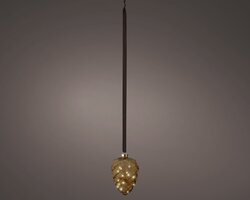 Lumineo Micro LED dennenappel steady binnen - afbeelding 1