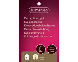 Lumineo Microled kerstmn l12b19h26c-10l warm wit - afbeelding 2