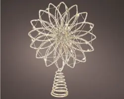 Lumineo Microled piek l19b5h26cm20l goud/warmwit