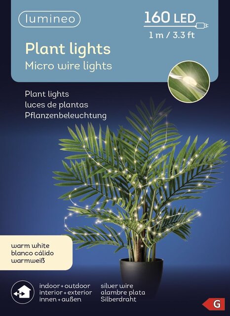 Lumineo Microled plantl100cm zlvr/wwit