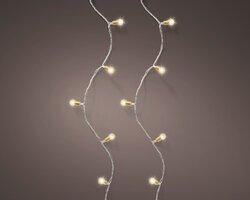 Lumineo vintage light twinkel 50 led-4,9m warm wit-transparant - afbeelding 2