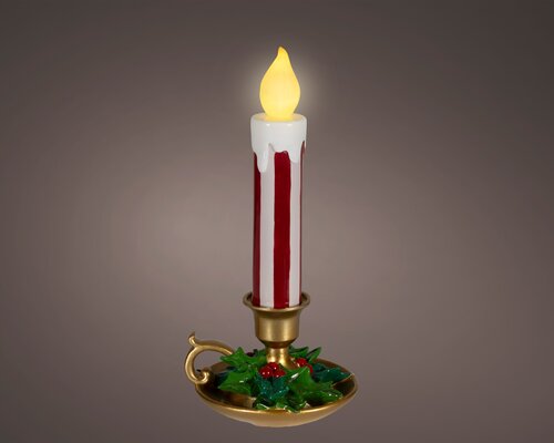 LumineoLED candle polyresin binnen