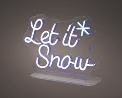 LumineoLED neon usb plastic let it snow steady binnen