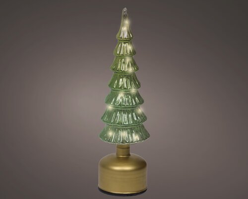 LumineoMicro LED rotating tree glas flashing effect binnen