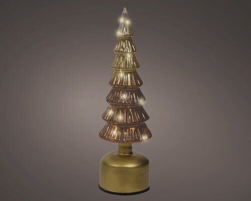 LumineoMicro LED rotating tree glas flashing effect binnen
