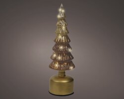 LumineoMicro LED rotating tree glas flashing effect binnen