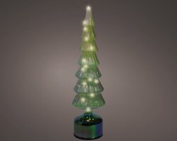 LumineoMicro LED rotating tree glas flashing effect binnen