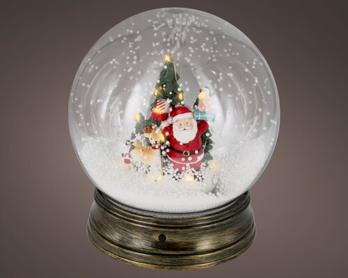 LumineoMicro LED sneeuw blower plastic globe sneeuwval effect binnen