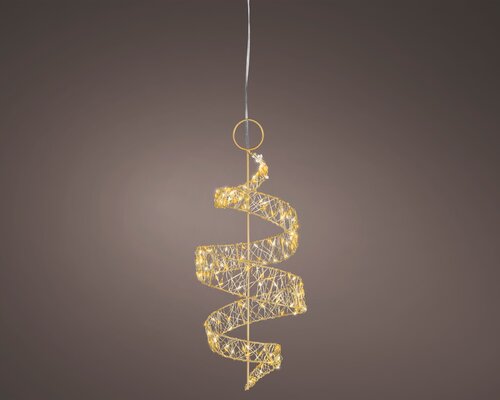 LumineoMicro LED spiraal metaal flashing effect buiten