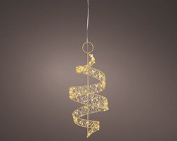 LumineoMicro LED spiraal metaal flashing effect buiten
