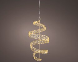 LumineoMicro LED spiraal metaal flashing effect buiten