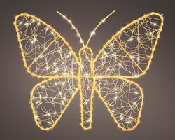 LumineoMicro LED vlinder metaal buiten